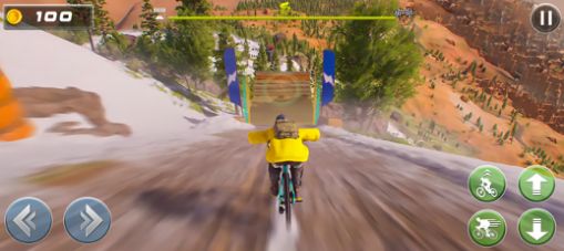 BMX自行车特技比赛游戏