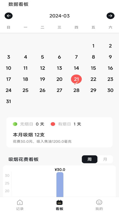 今日戒烟记录打卡软件手机版