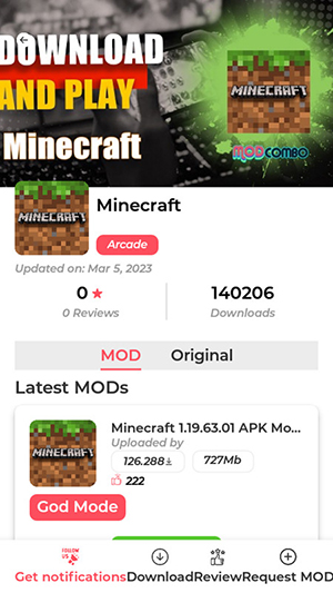 ModCombo游戏商店手机版