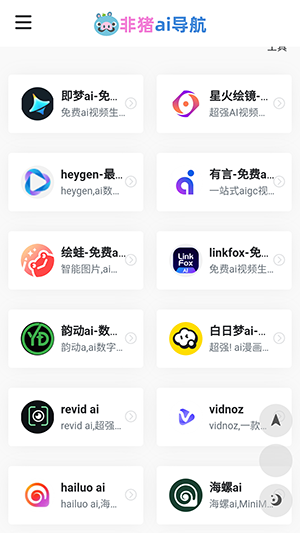 非猪ai导航app