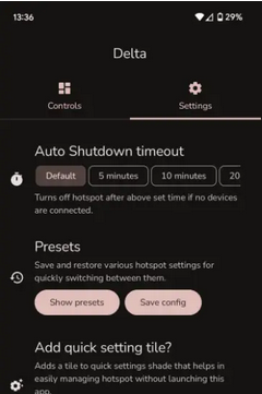 Delta热点管理器app