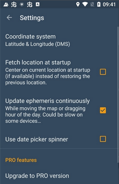 太阳星历表查询app